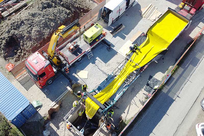 磐石管道紫外光固化修复的步骤是怎样的?