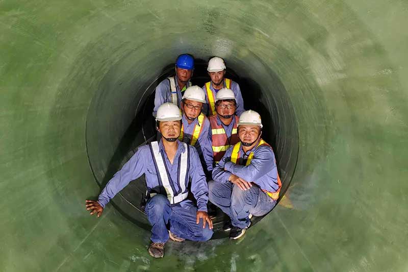 磐石清洗管道的几个步骤